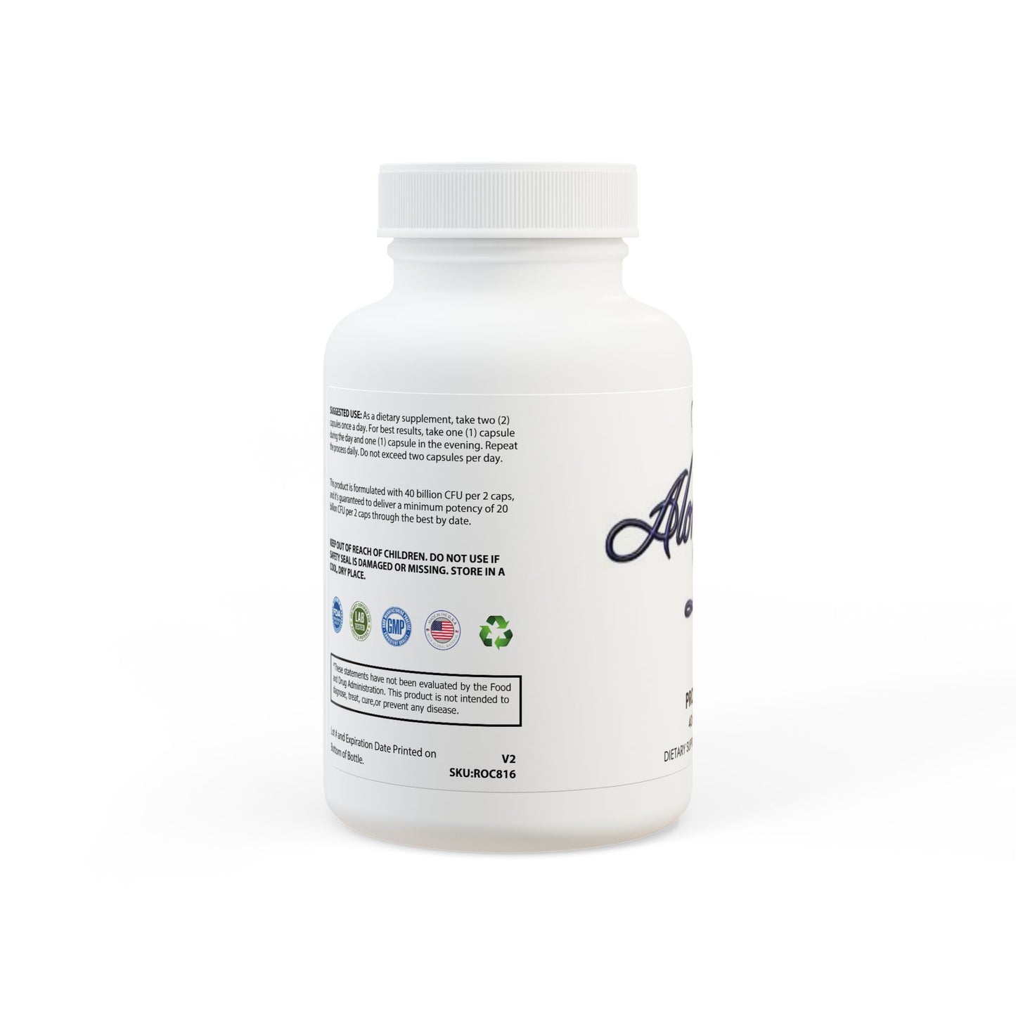 Aloma Lilly Probiotics Supplement (60 Capsules)