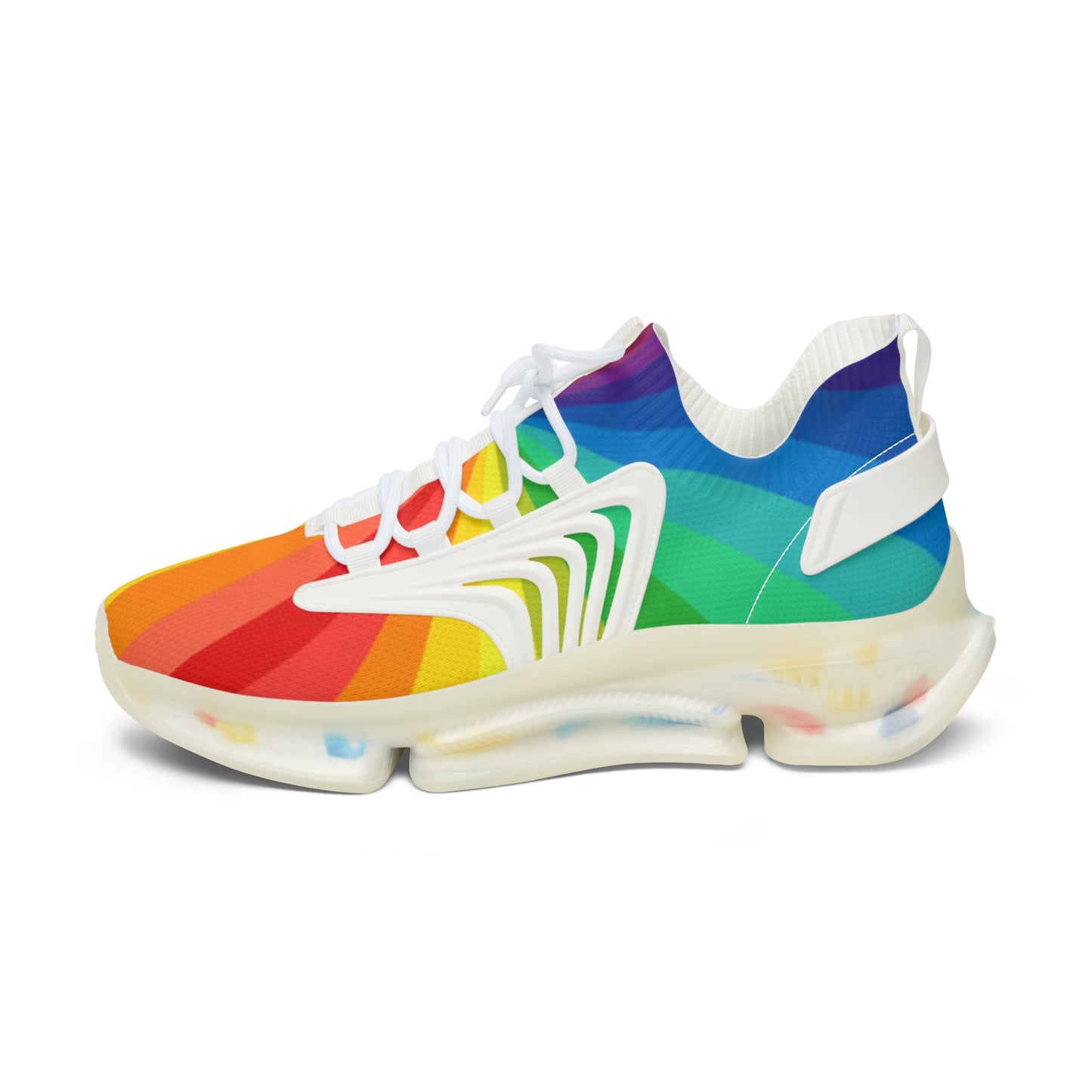 Rainbow Women's Mesh Sneakers
