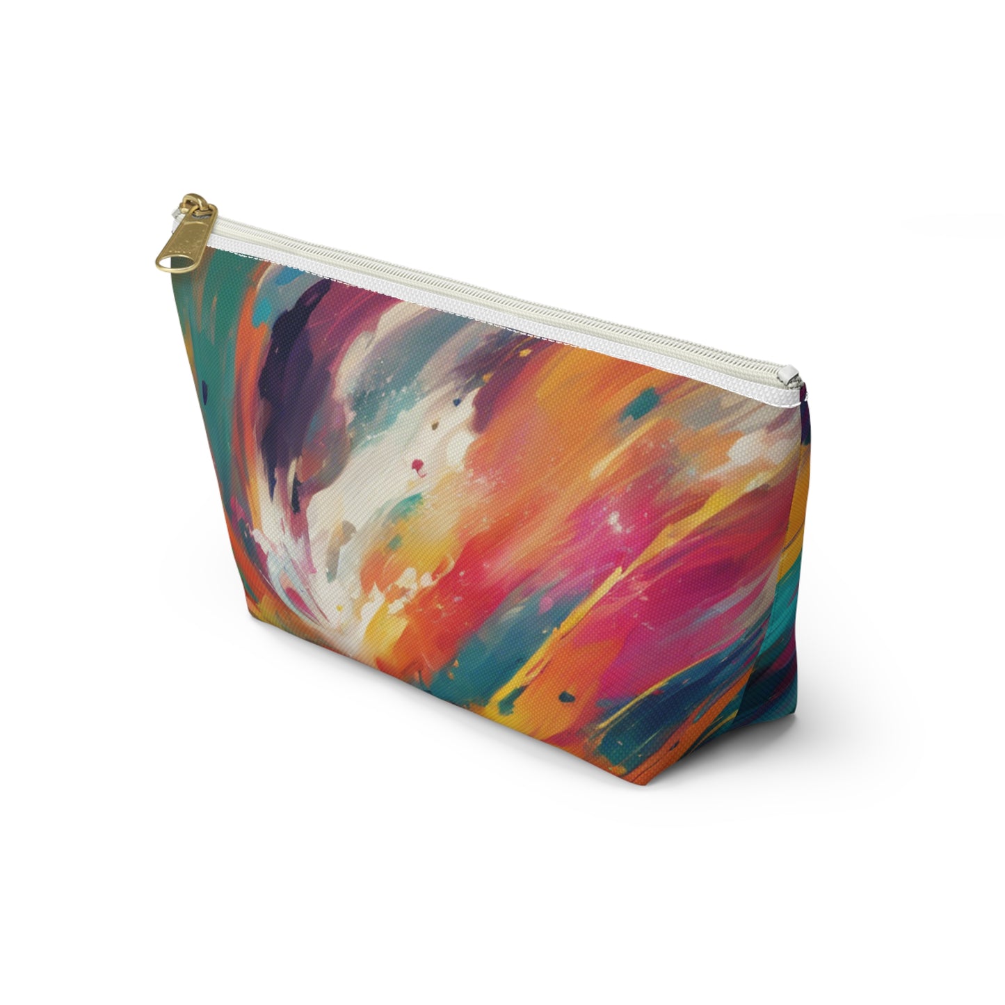 Water color Accessory Pouch w T-bottom