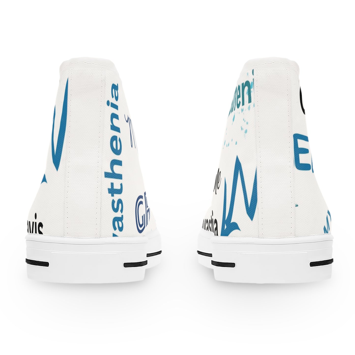 Awareness Myasthenia Gravis Women's High Top Sneakers