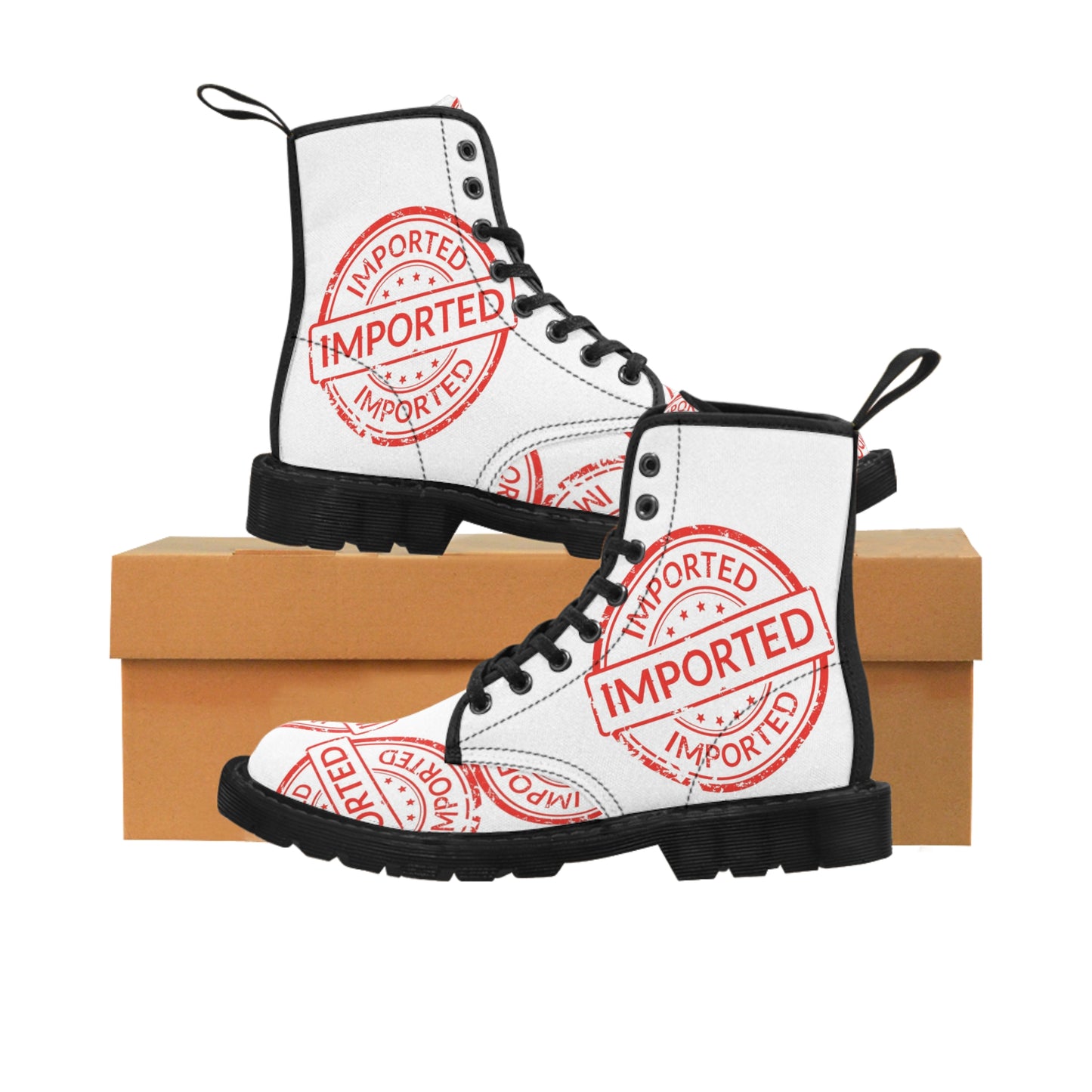 Imported Women's Canvas Boots