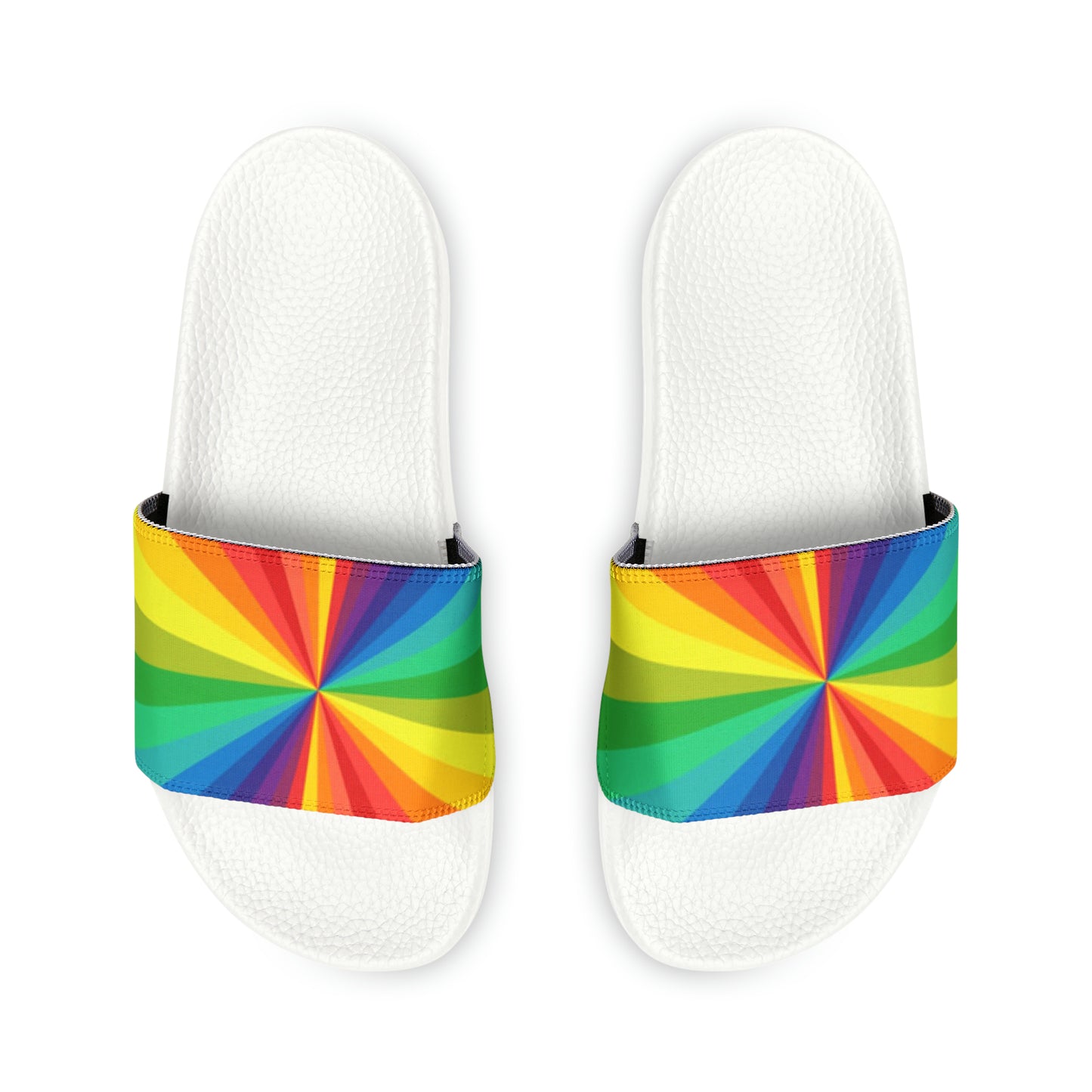 Rainbow Women's PU Slide Sandals