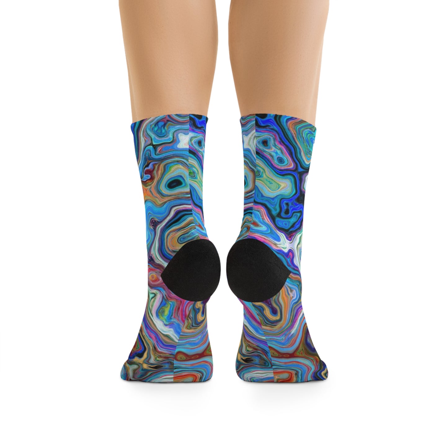 Recycled marble Poly Socks