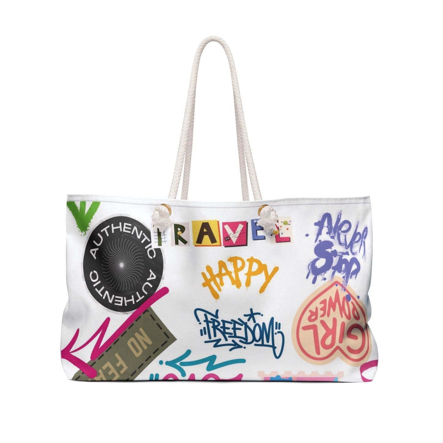 Graffiti Weekender Bag