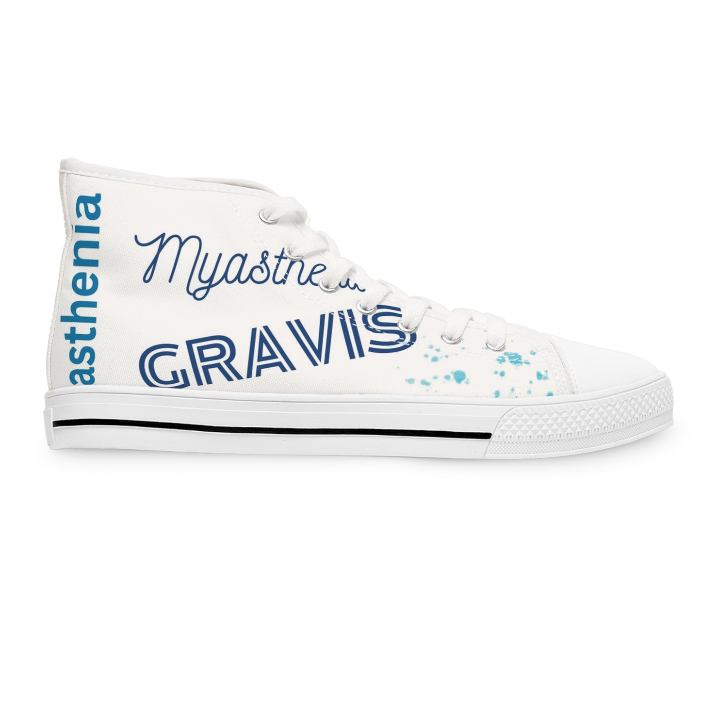 Awareness Myasthenia Gravis Women's High Top Sneakers