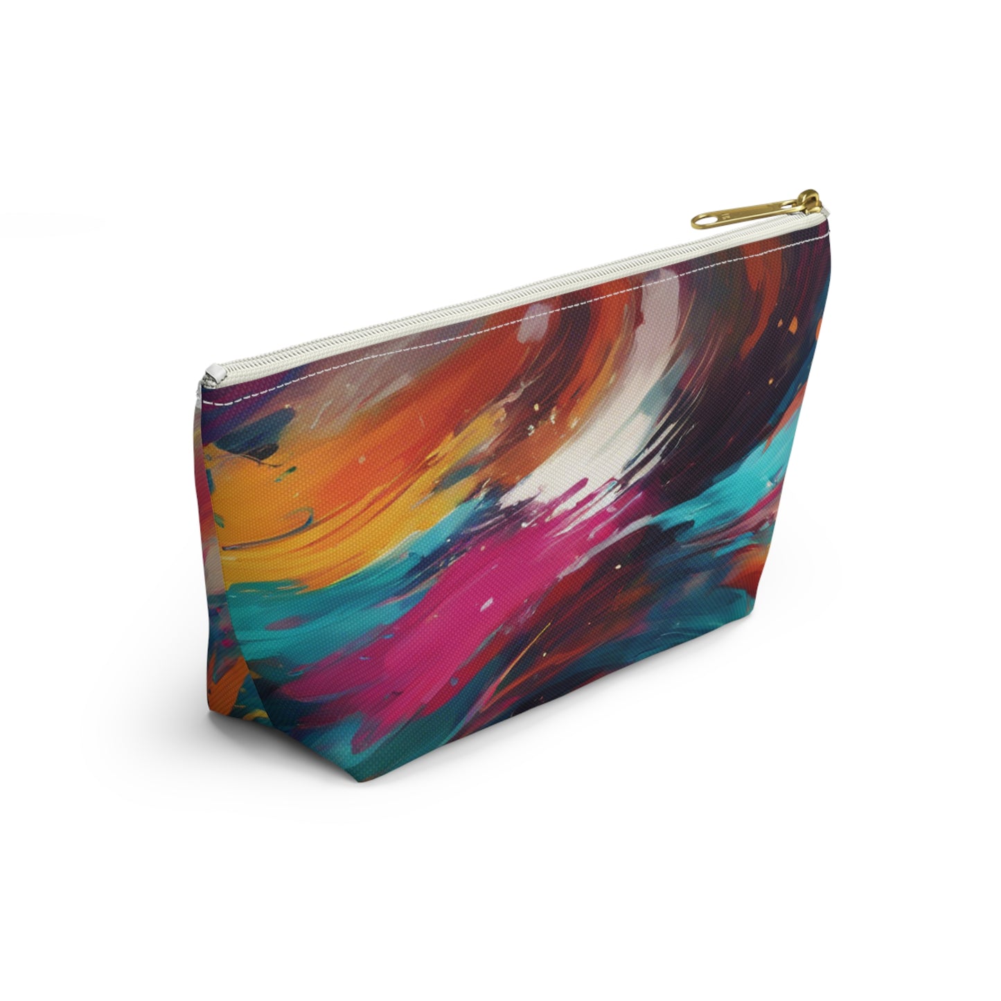 Water color Accessory Pouch w T-bottom