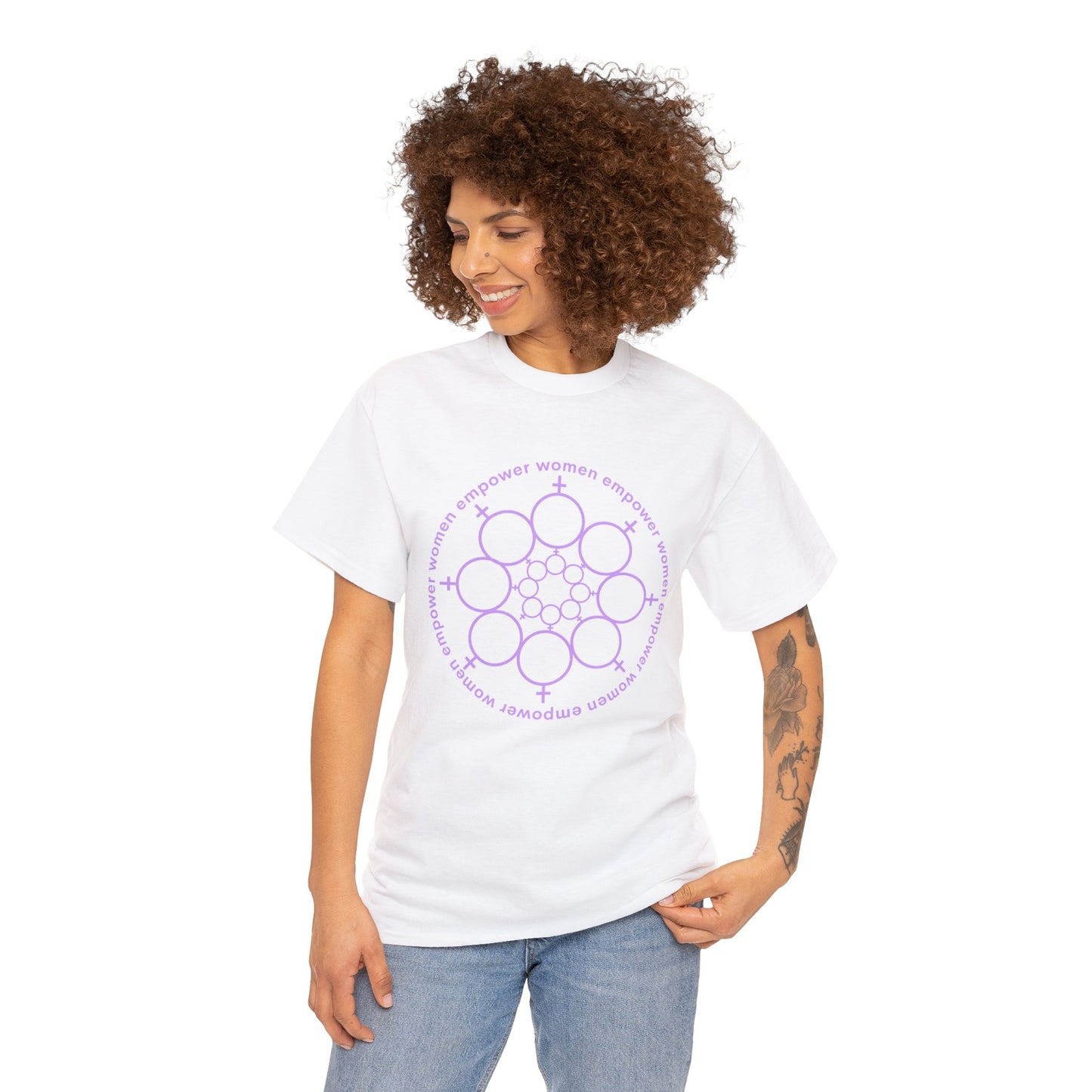 Empowered Women Heavy Cotton T-shirt