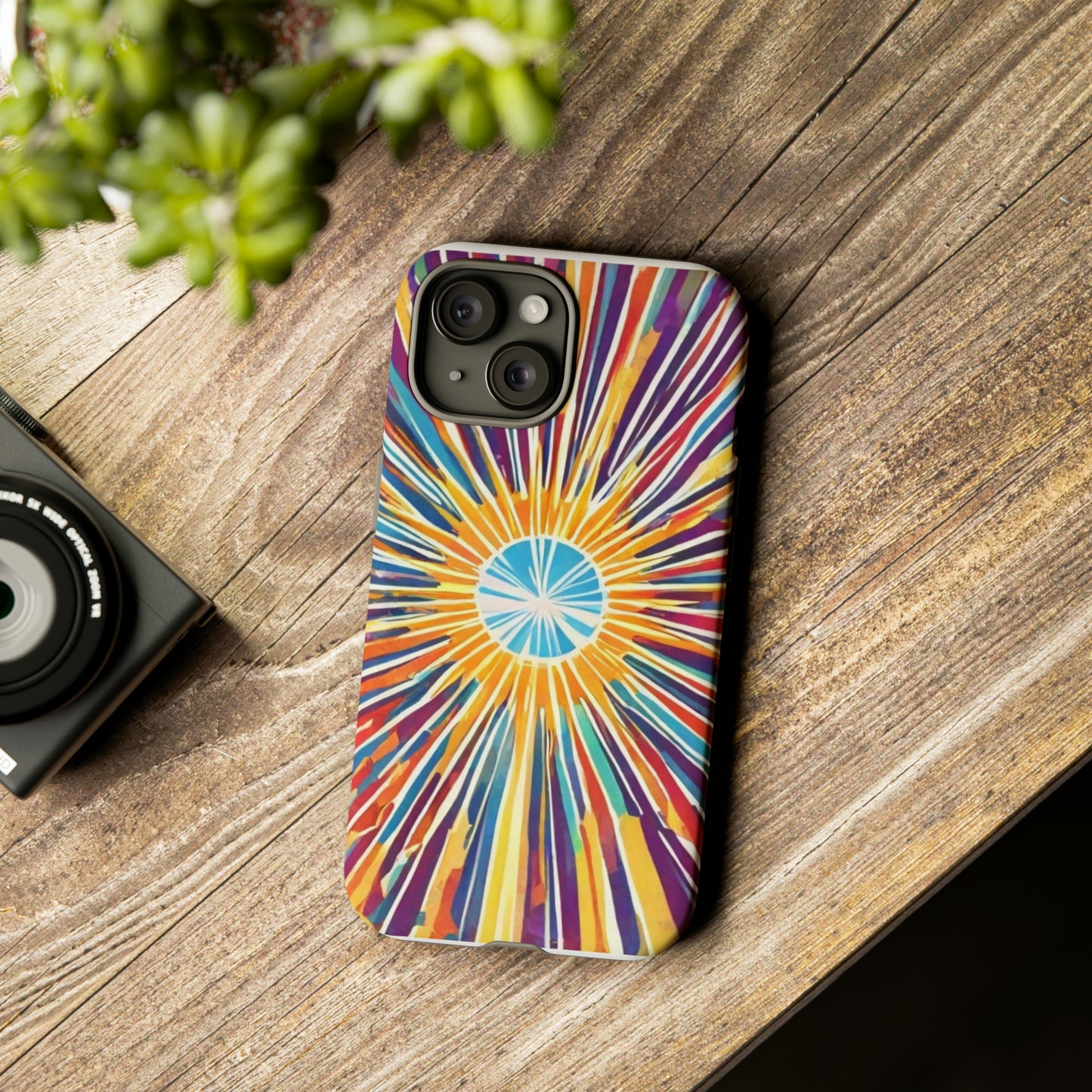 Rainbow Sun Phone Case