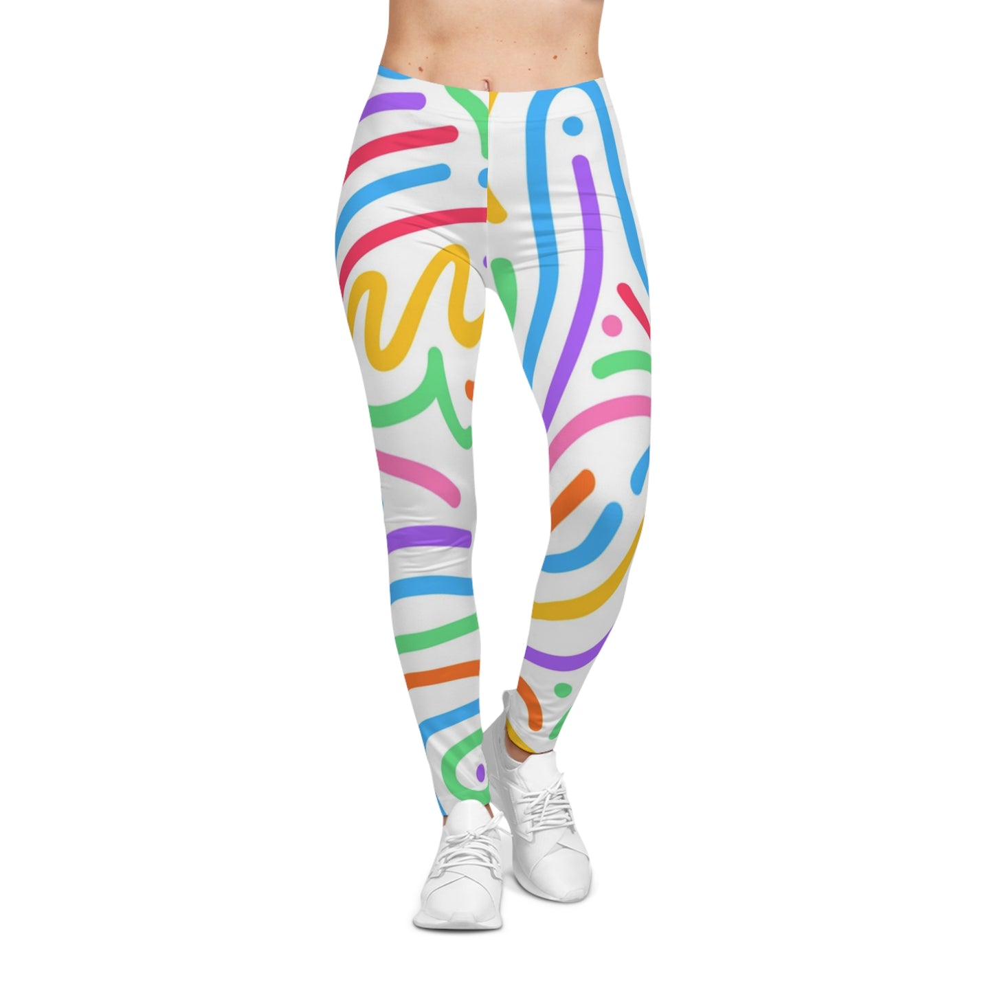 Confetti Casual Leggings (AOP)