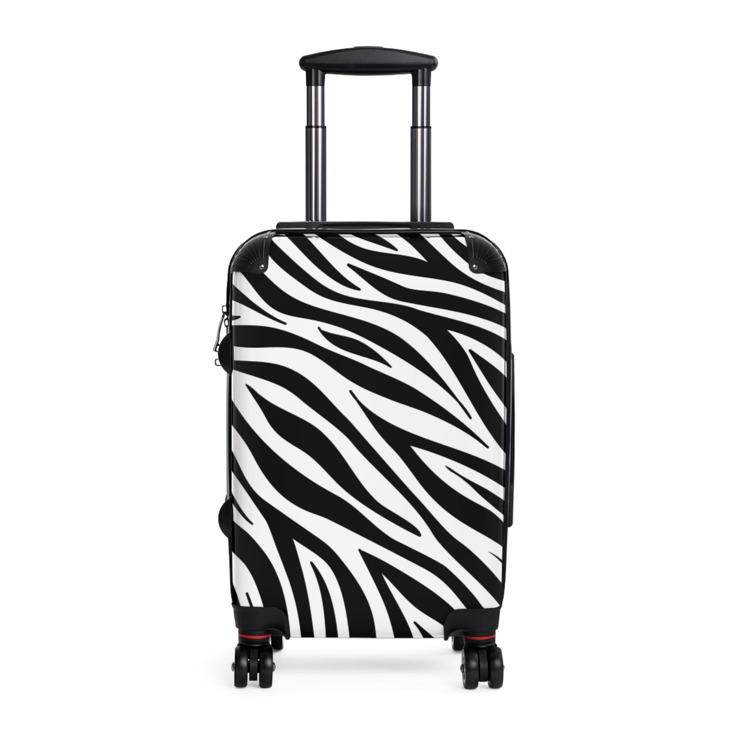 Suitcase with Zebra Print