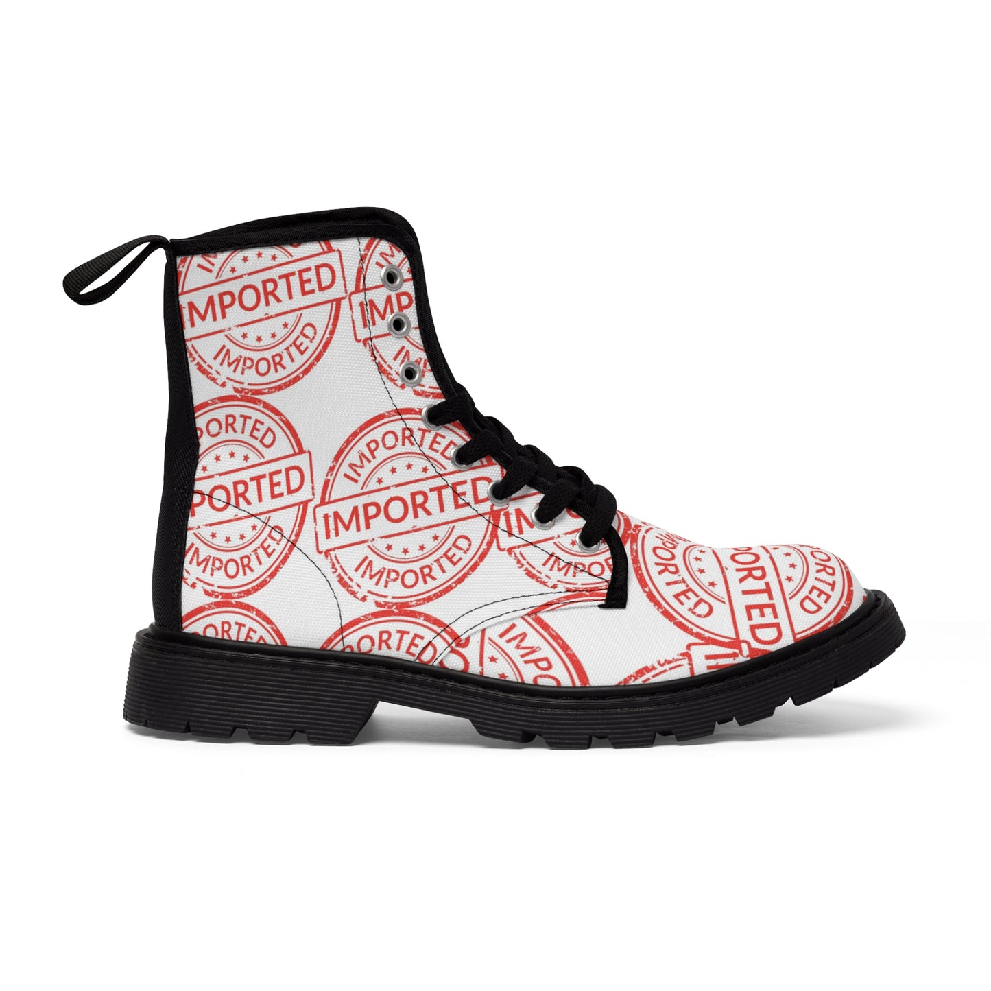 Imported Women's Canvas Boots
