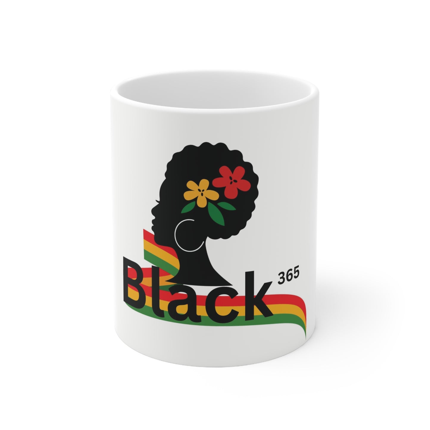 Ceramic Black 365 Mug 11oz