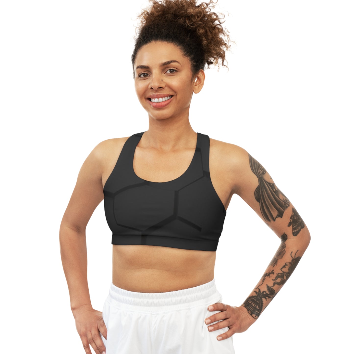 Geo Sports Bra (AOP)