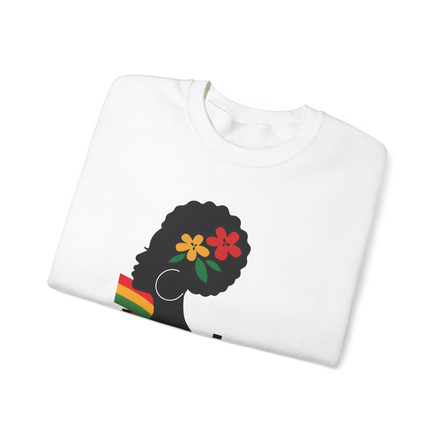 Black 366 Heavy Blend™ Crewneck Sweatshirt