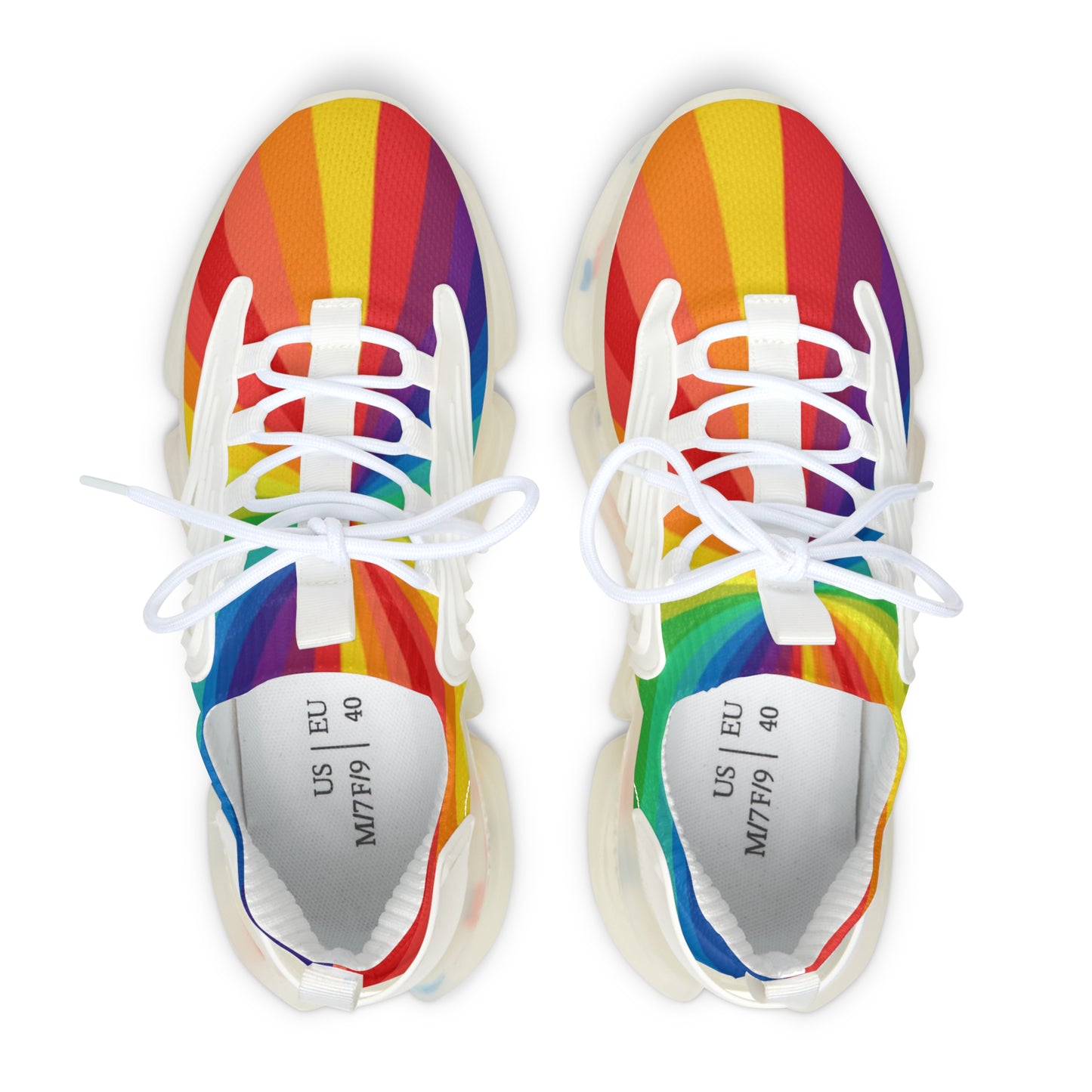 Rainbow Women's Mesh Sneakers