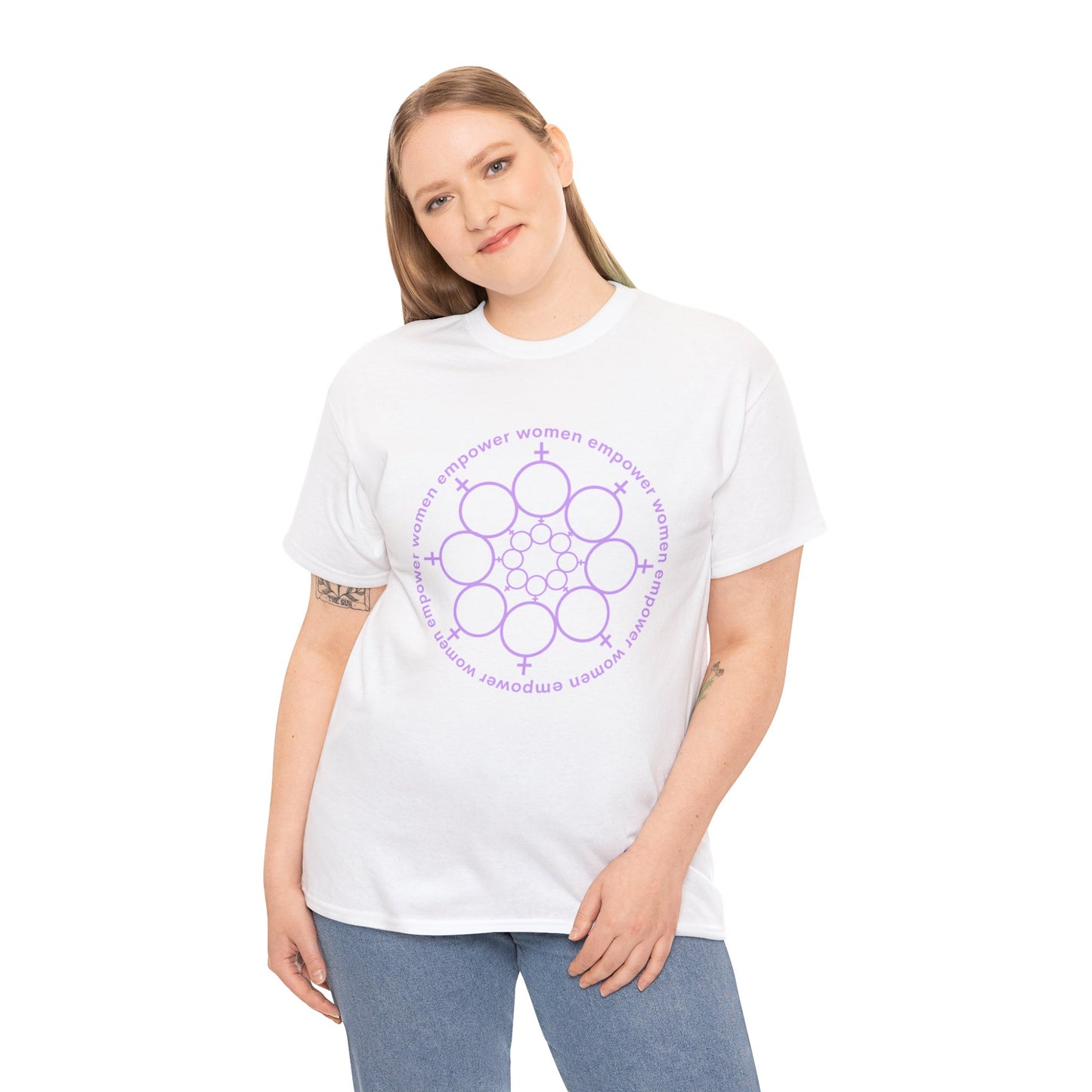 Empowered Women Heavy Cotton T-shirt