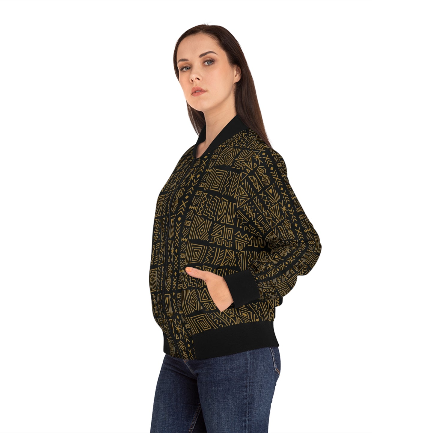 Tribal Bomber Jacket (AOP)