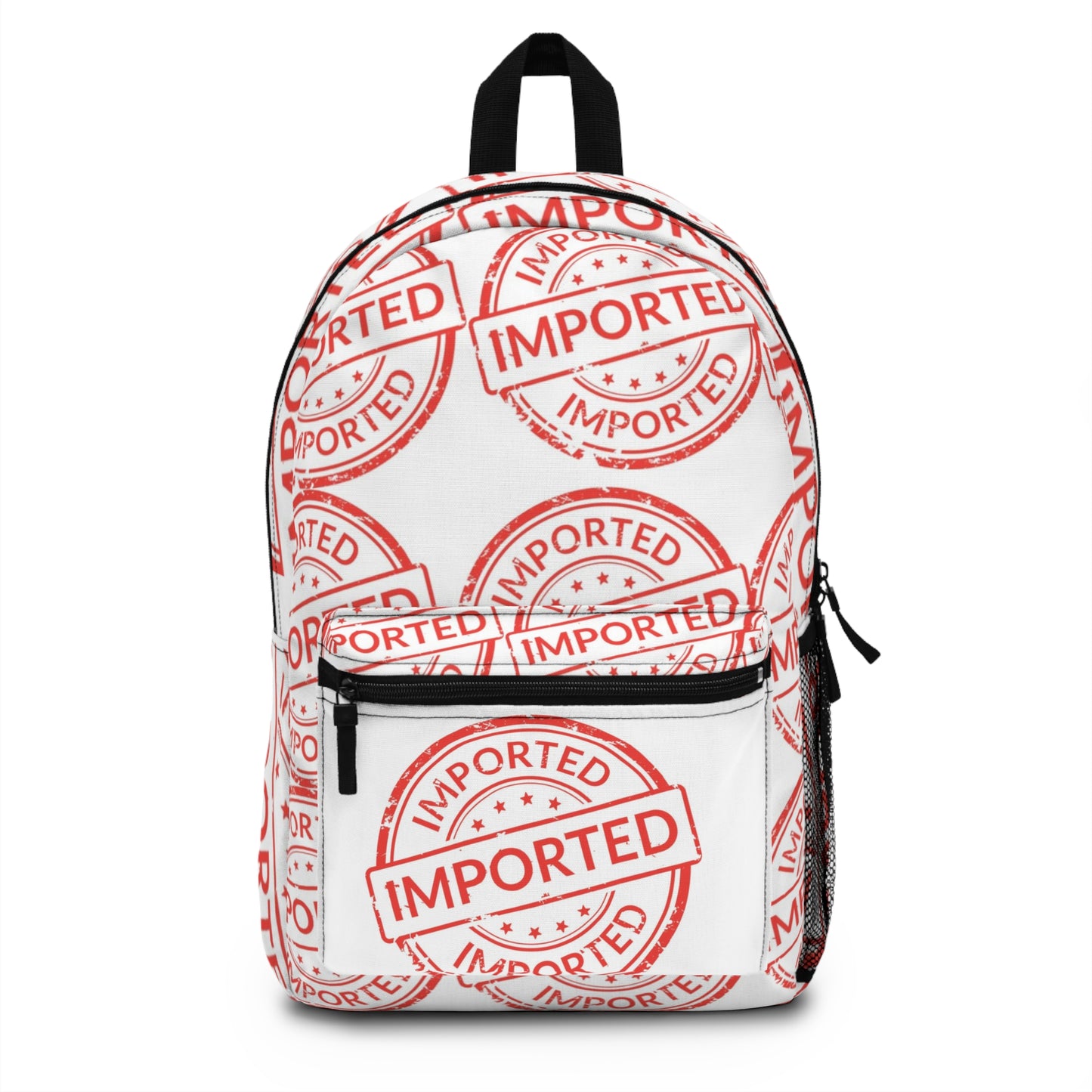 Backpack with Imported stamp