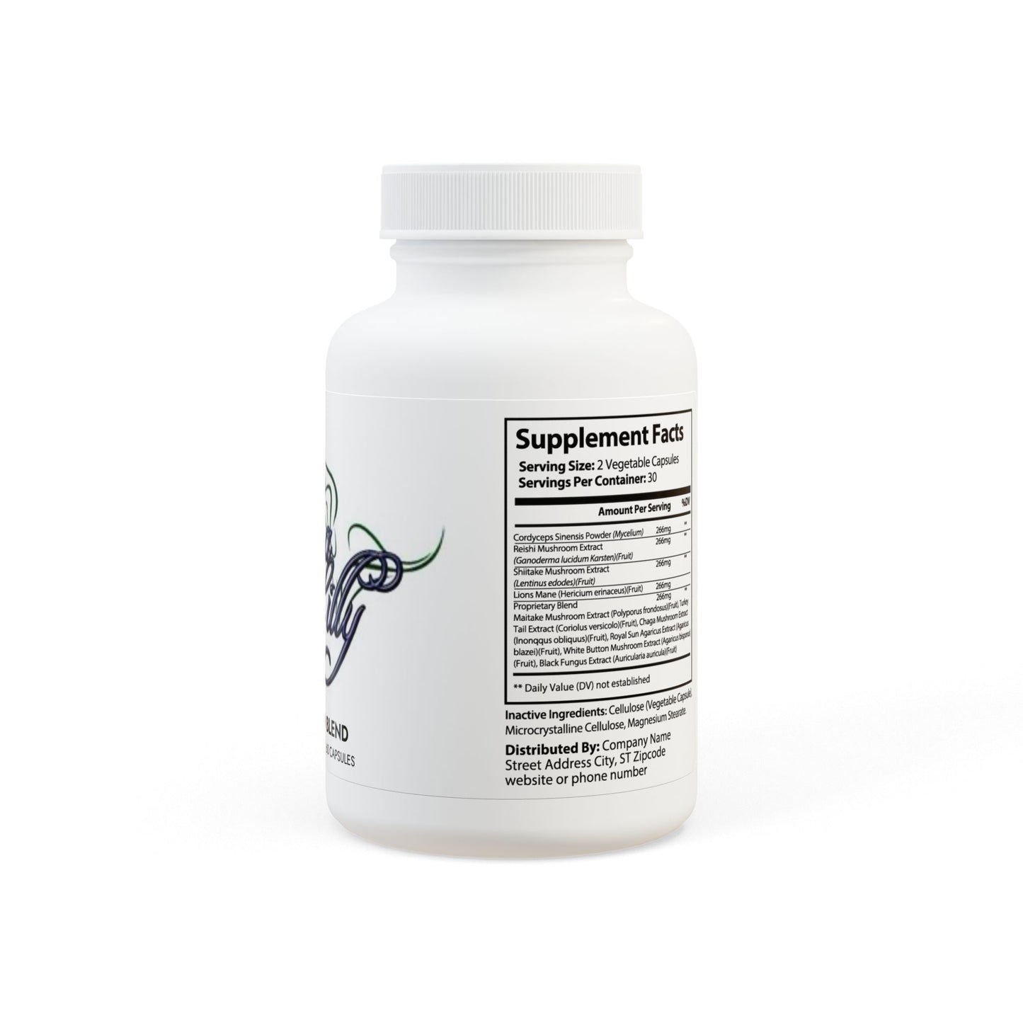 Mushroom Blend Supplement (60 Capsules)