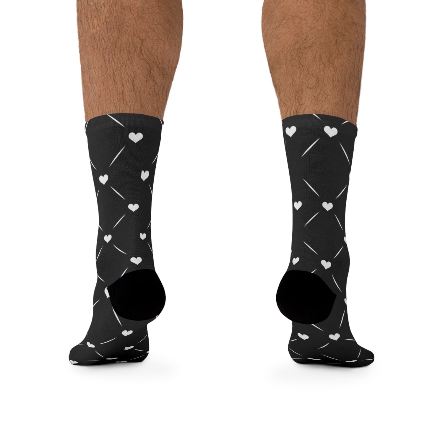 Recycled Poly Heart Socks
