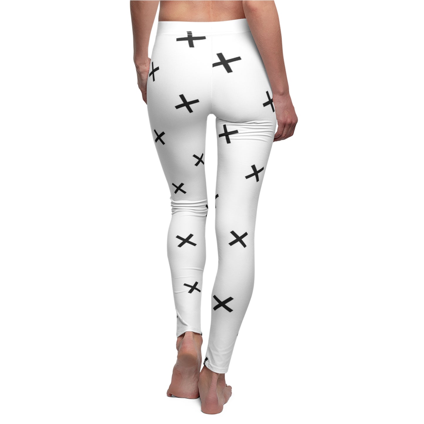 Women's Cut & Sew Casual X Leggings (AOP)