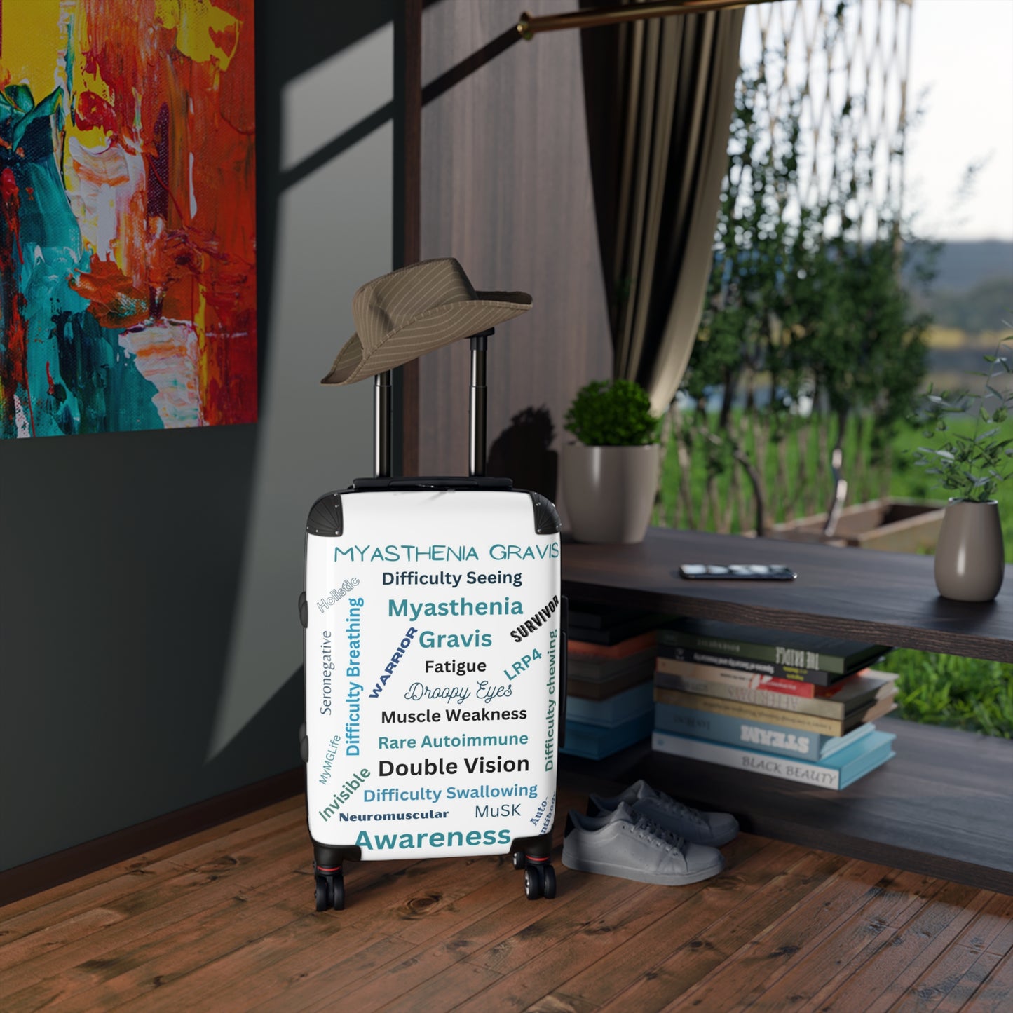Myasthenia Awareness Suitcase