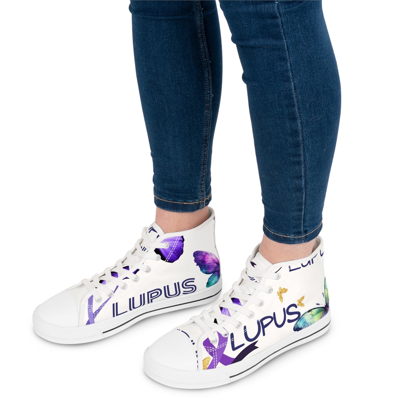 Awareness Lupus High Top Sneakers