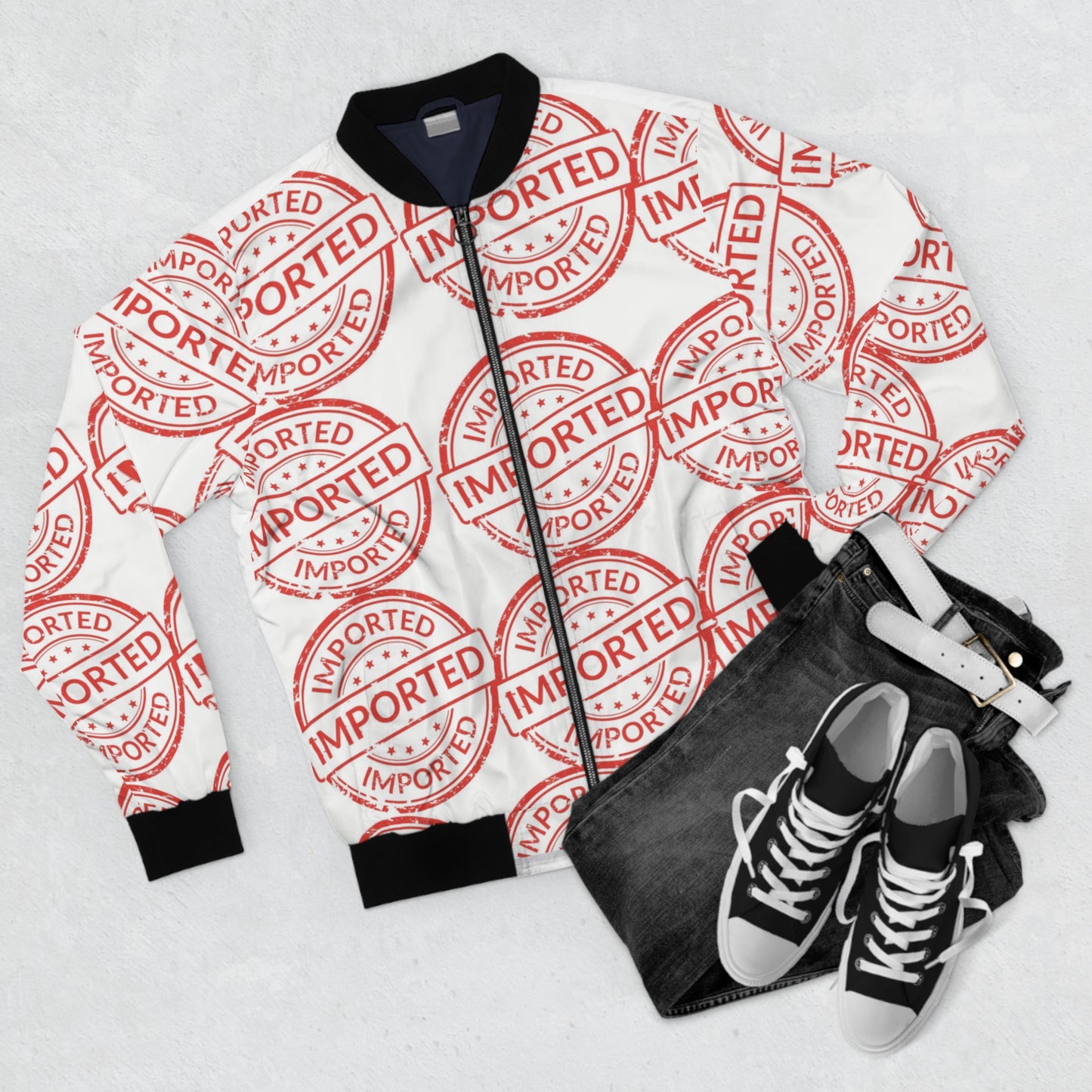 Imported Bomber Jacket (AOP)