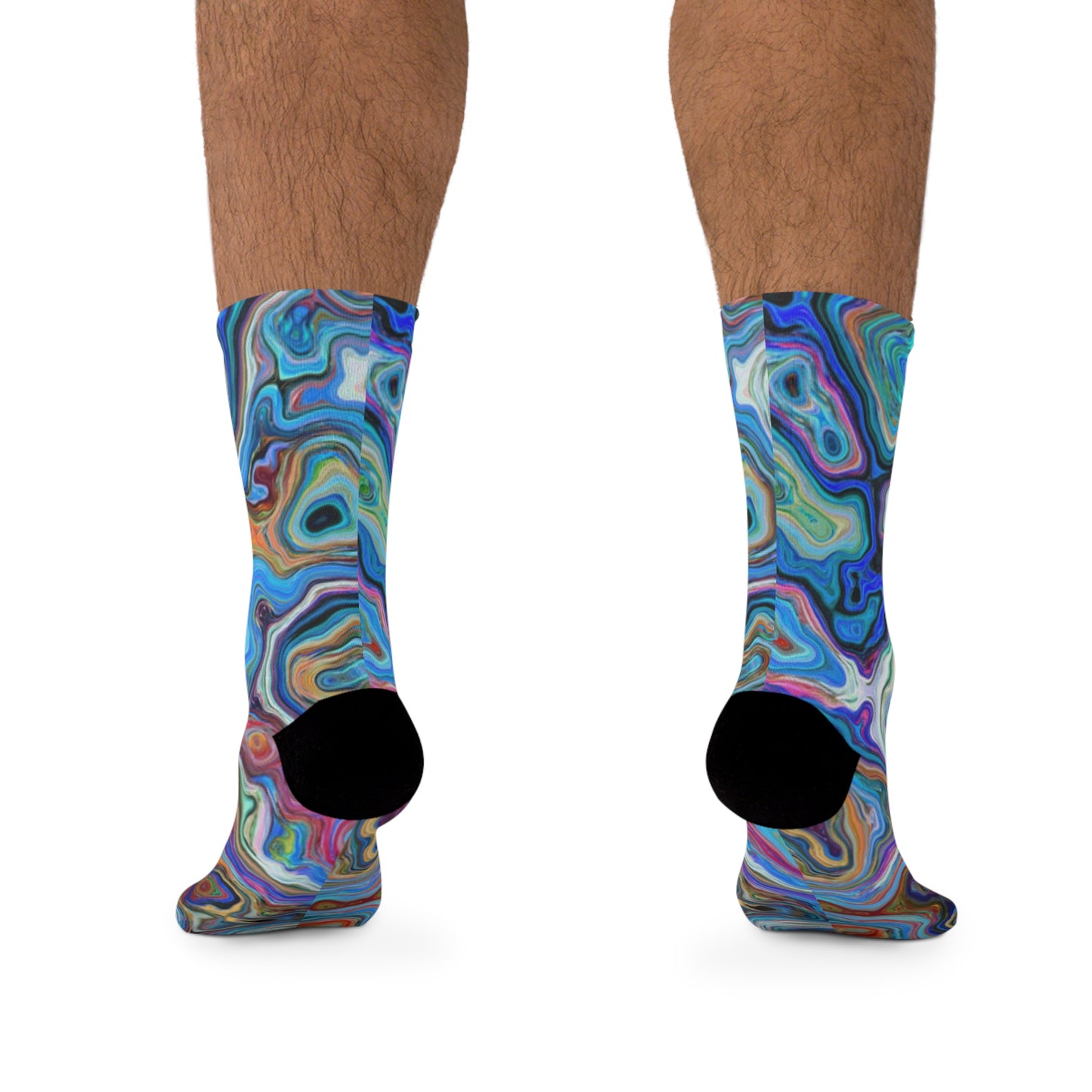 Recycled marble Poly Socks