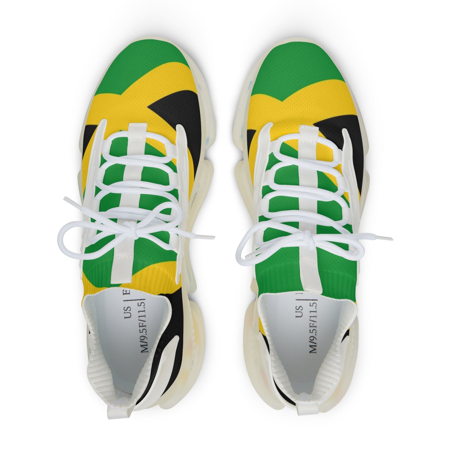 Men's Jamaican Inspired Mesh Sneakers
