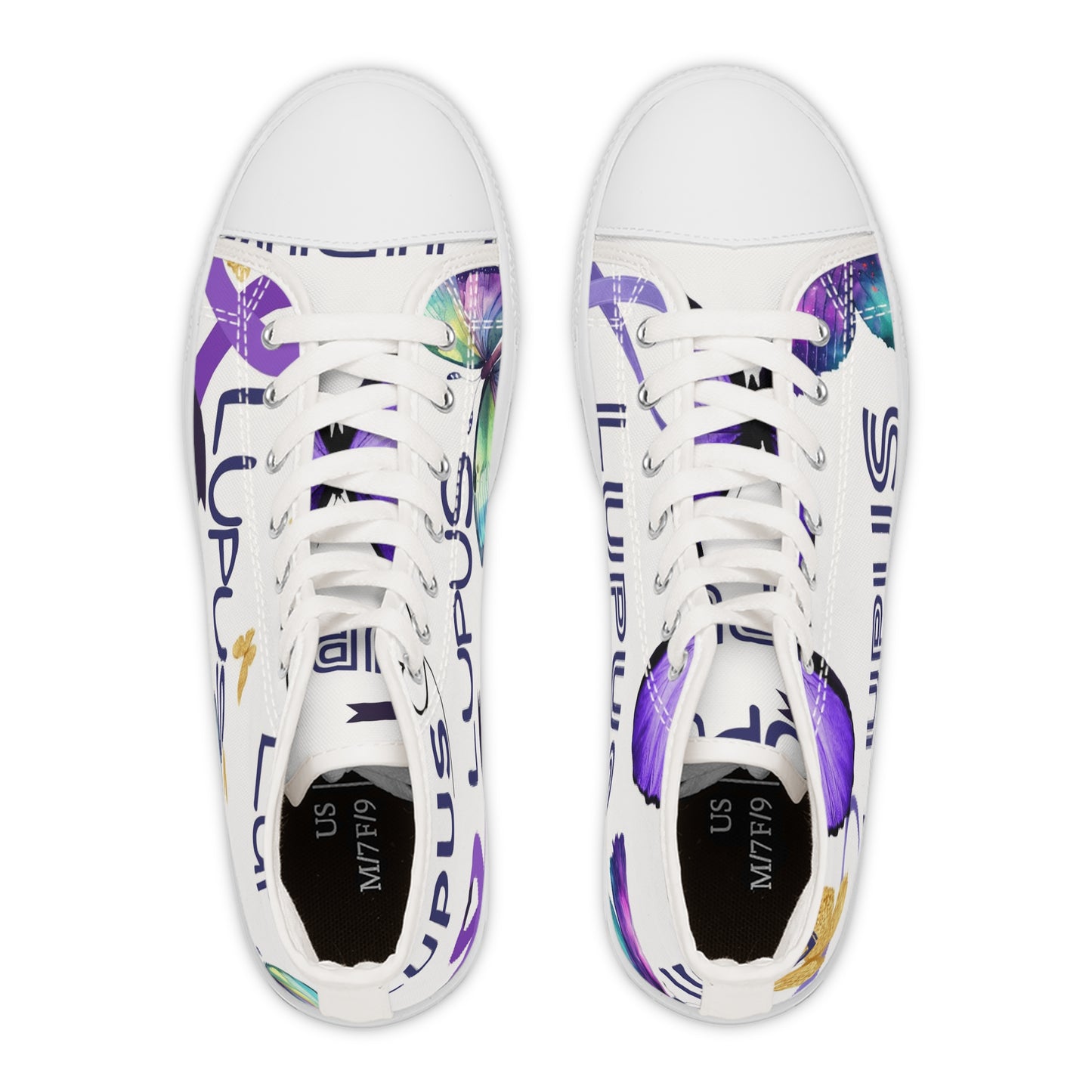 Awareness Lupus High Top Sneakers