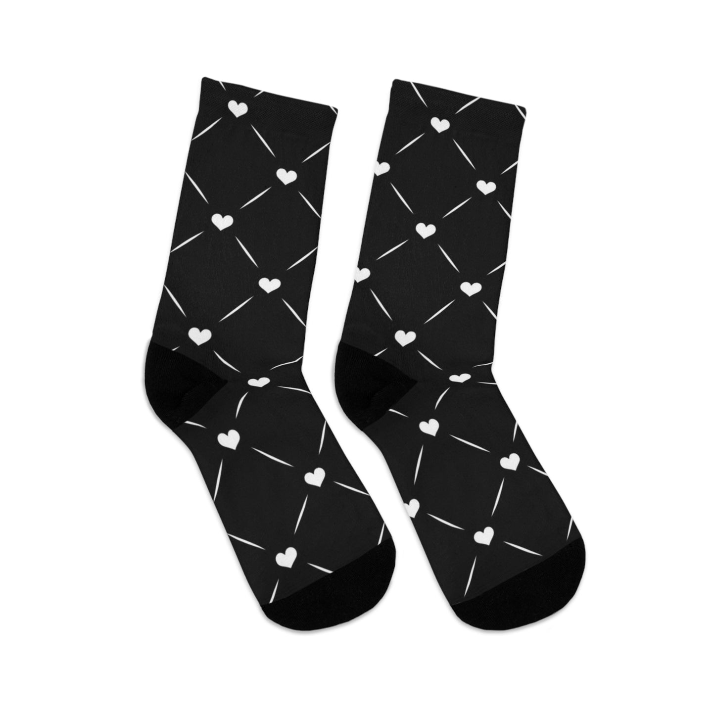 Recycled Poly Heart Socks
