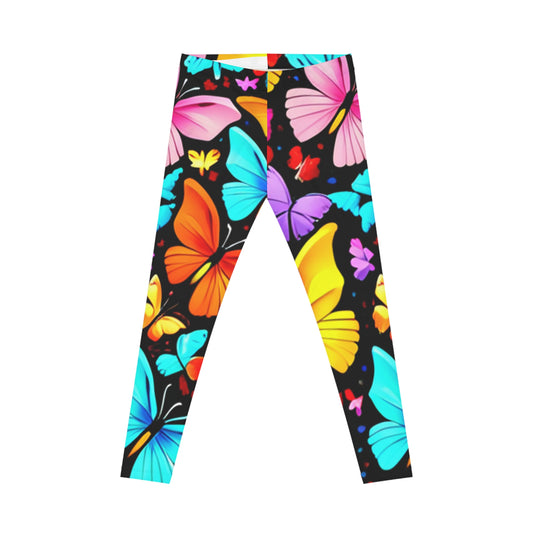 Butterfly Casual Leggings (AOP)