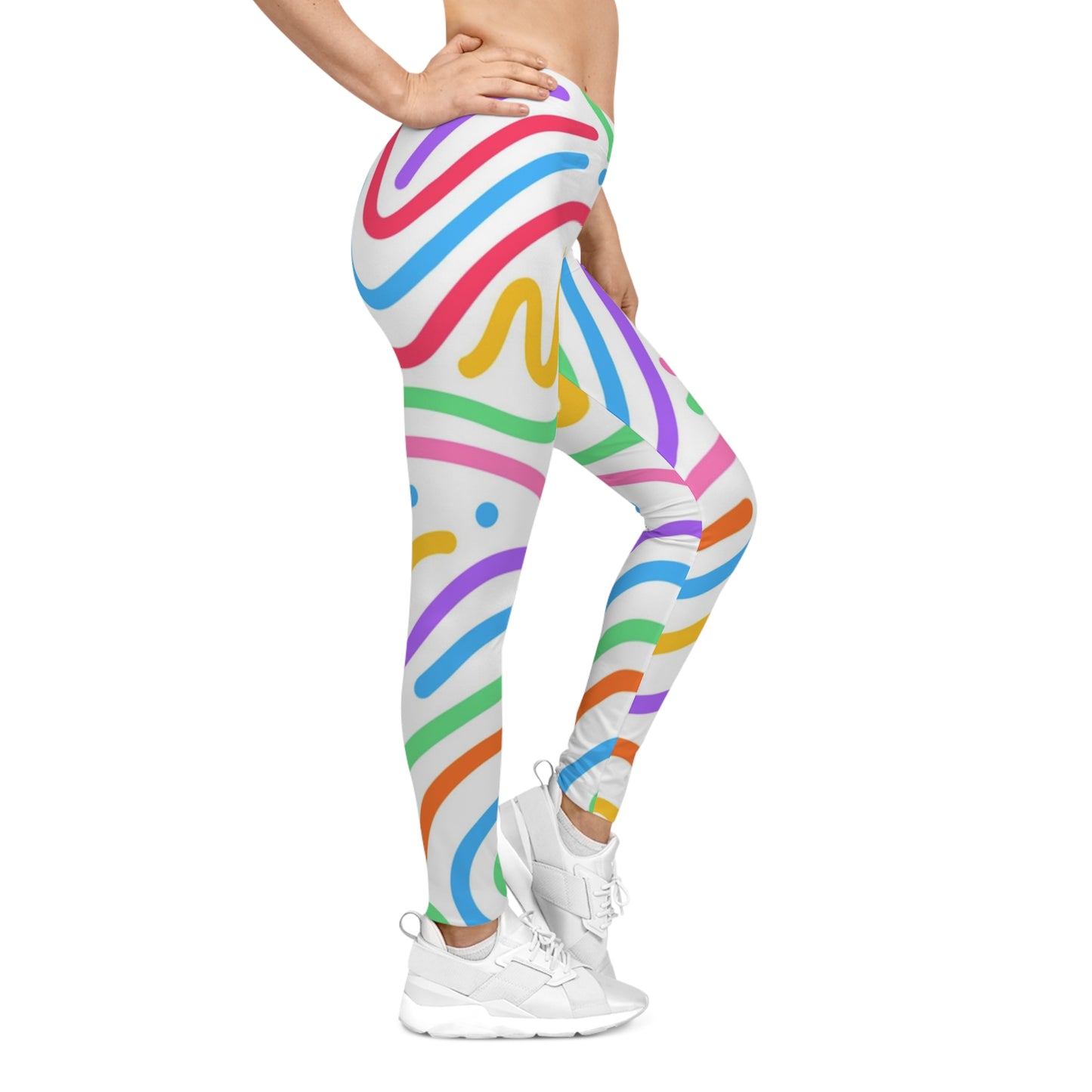 Confetti Casual Leggings (AOP)