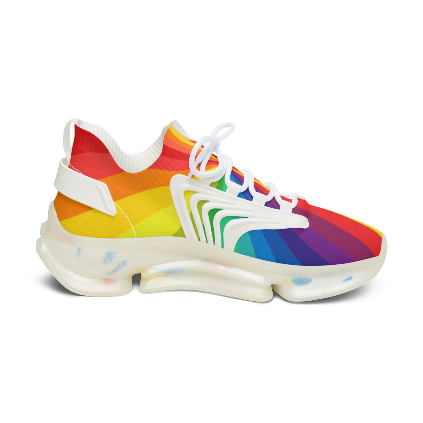Rainbow Women's Mesh Sneakers