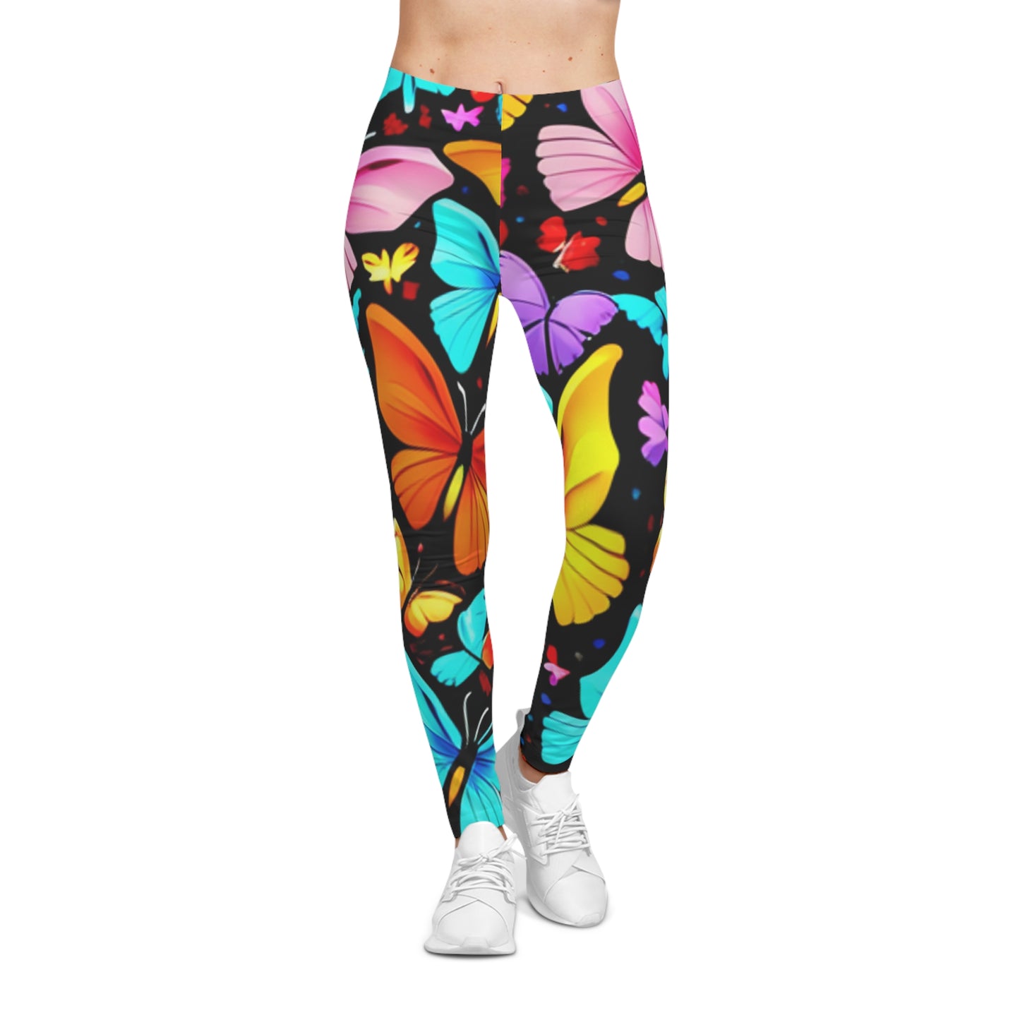 Butterfly Casual Leggings (AOP)