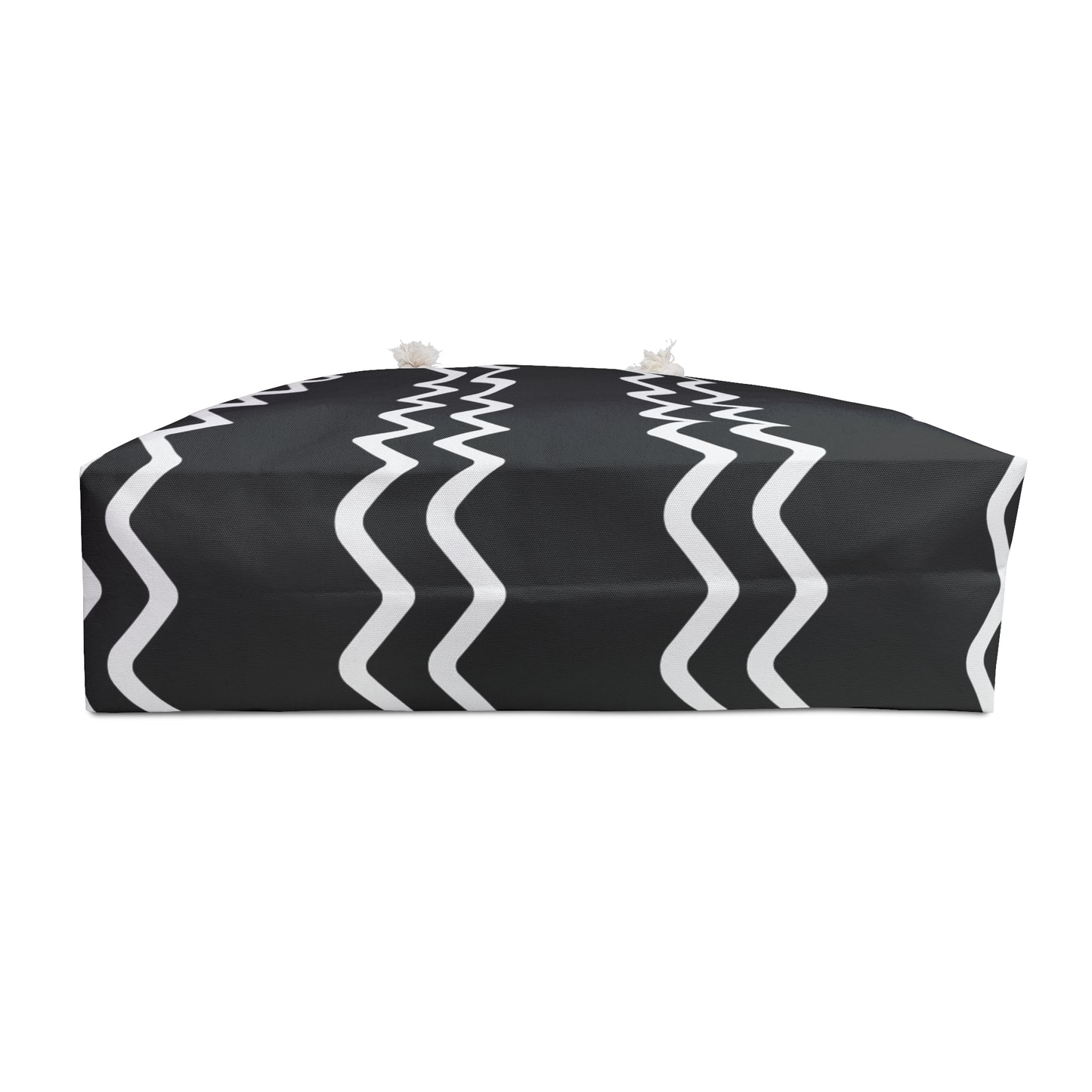 Weekender Bag with zigzag print