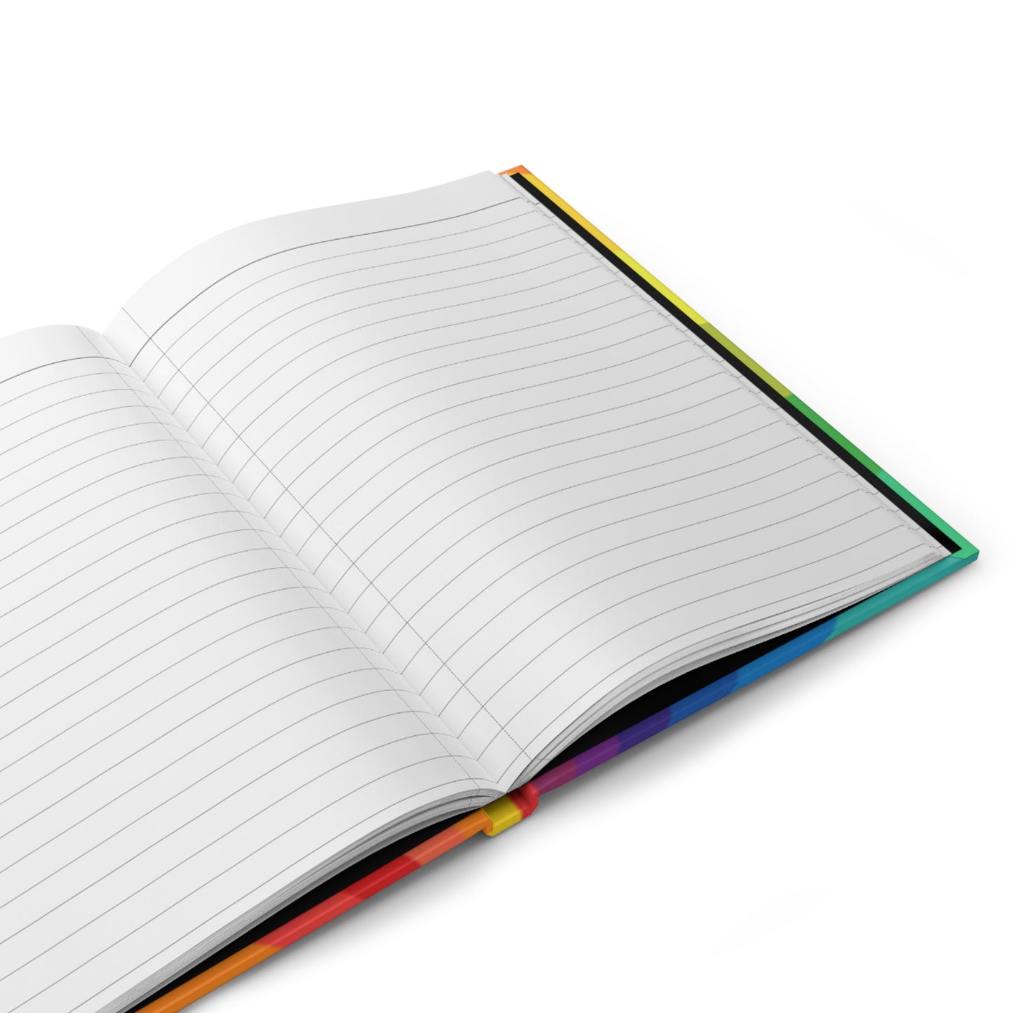 Rainbow Hardcover Journal Matte