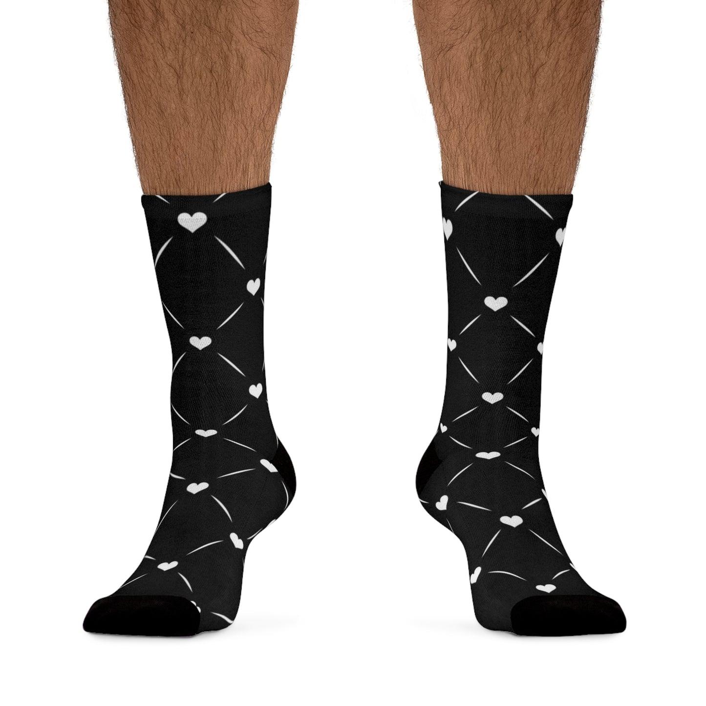 Recycled Poly Heart Socks