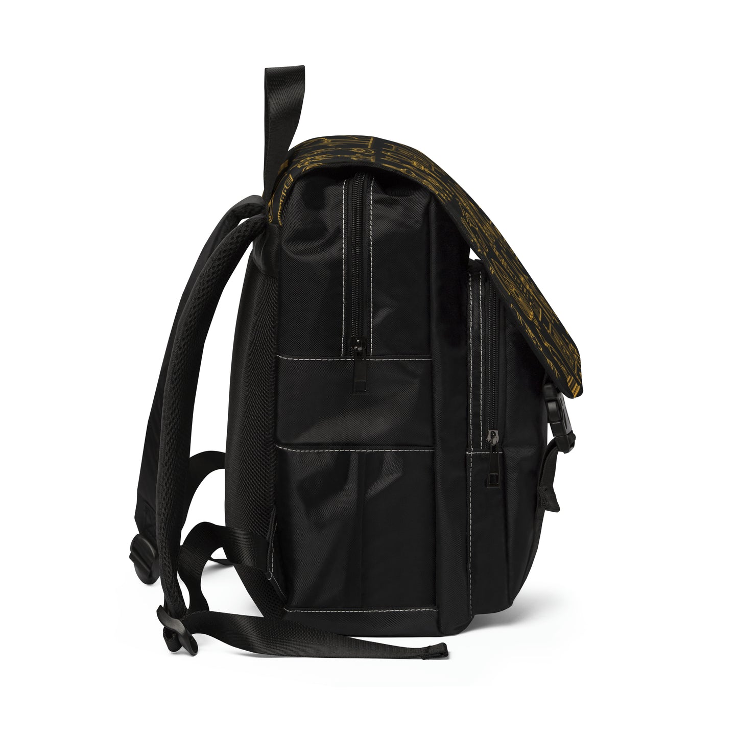 Egyptian Print Shoulder Backpack