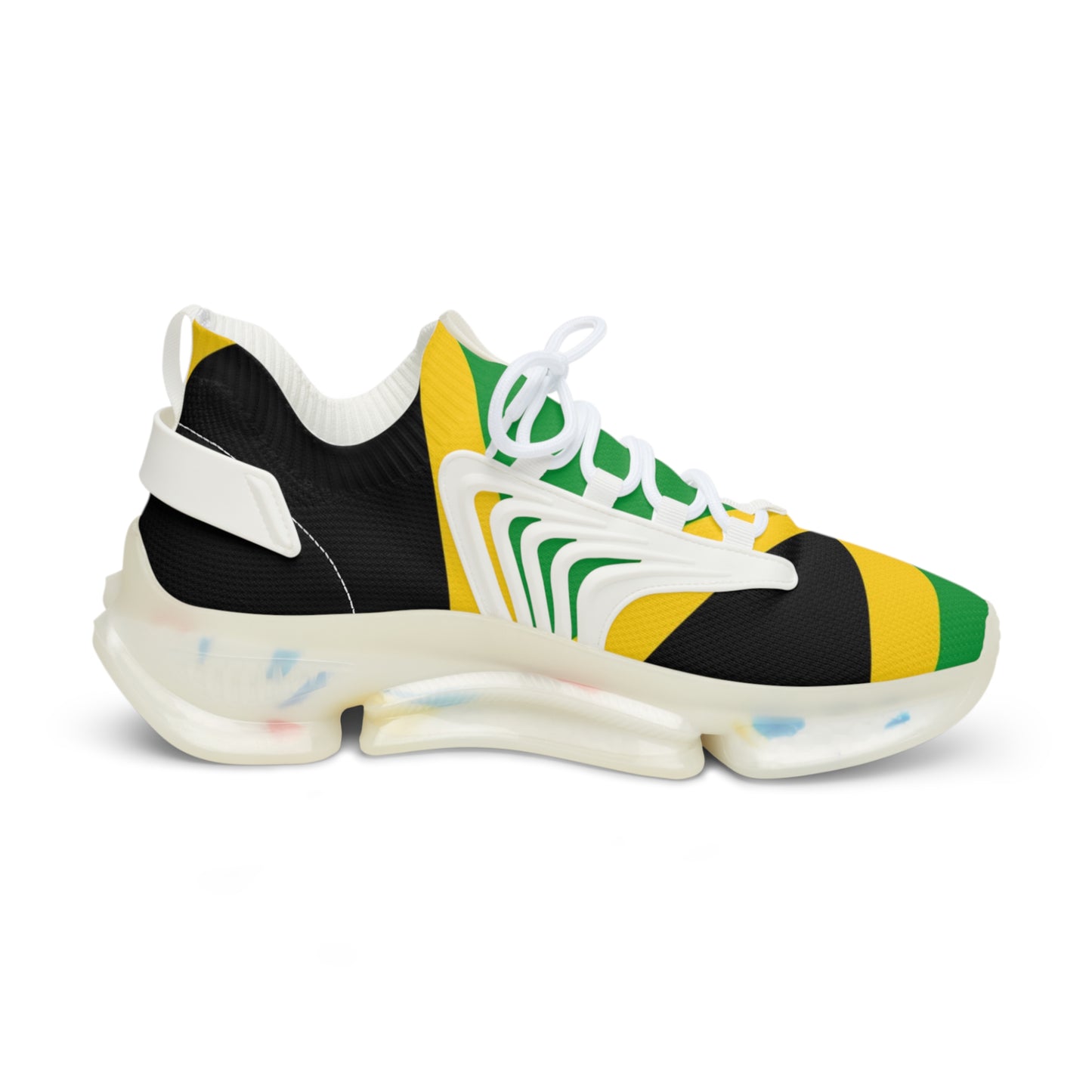 Men's Jamaican Inspired Mesh Sneakers