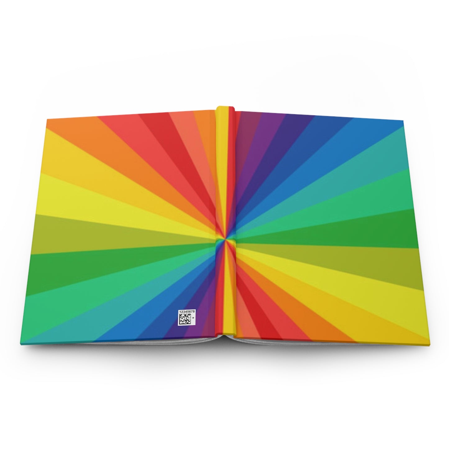 Rainbow Hardcover Journal Matte