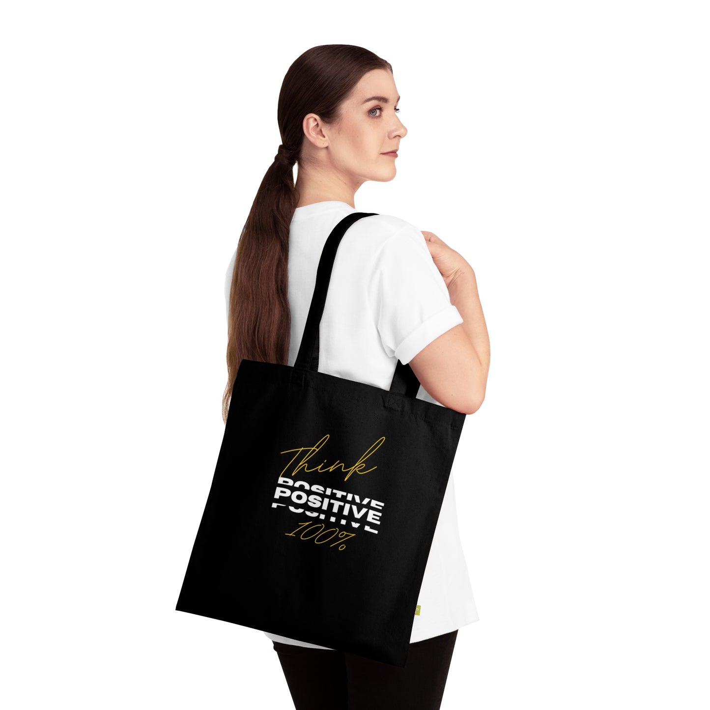 Positive Organic Cotton Tote Bag