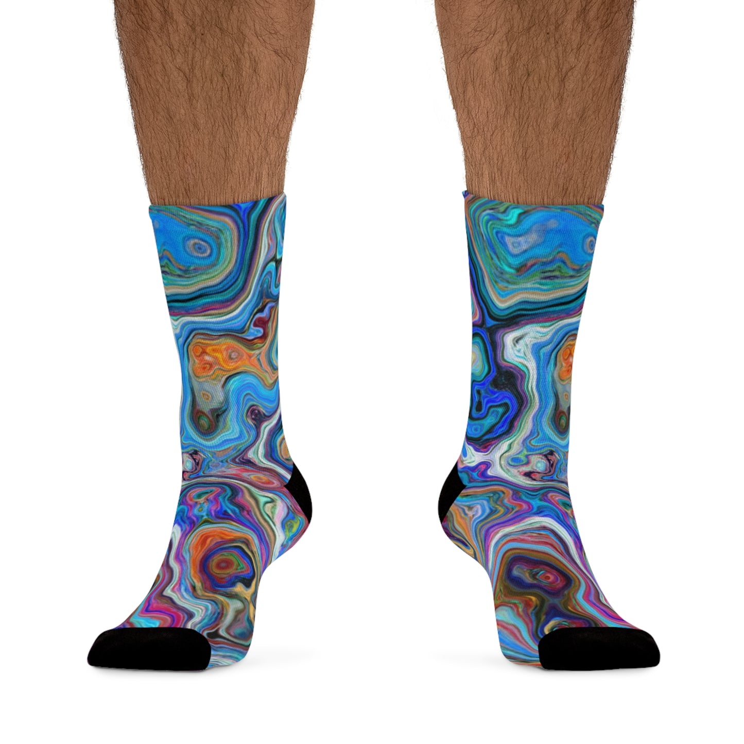 Recycled marble Poly Socks