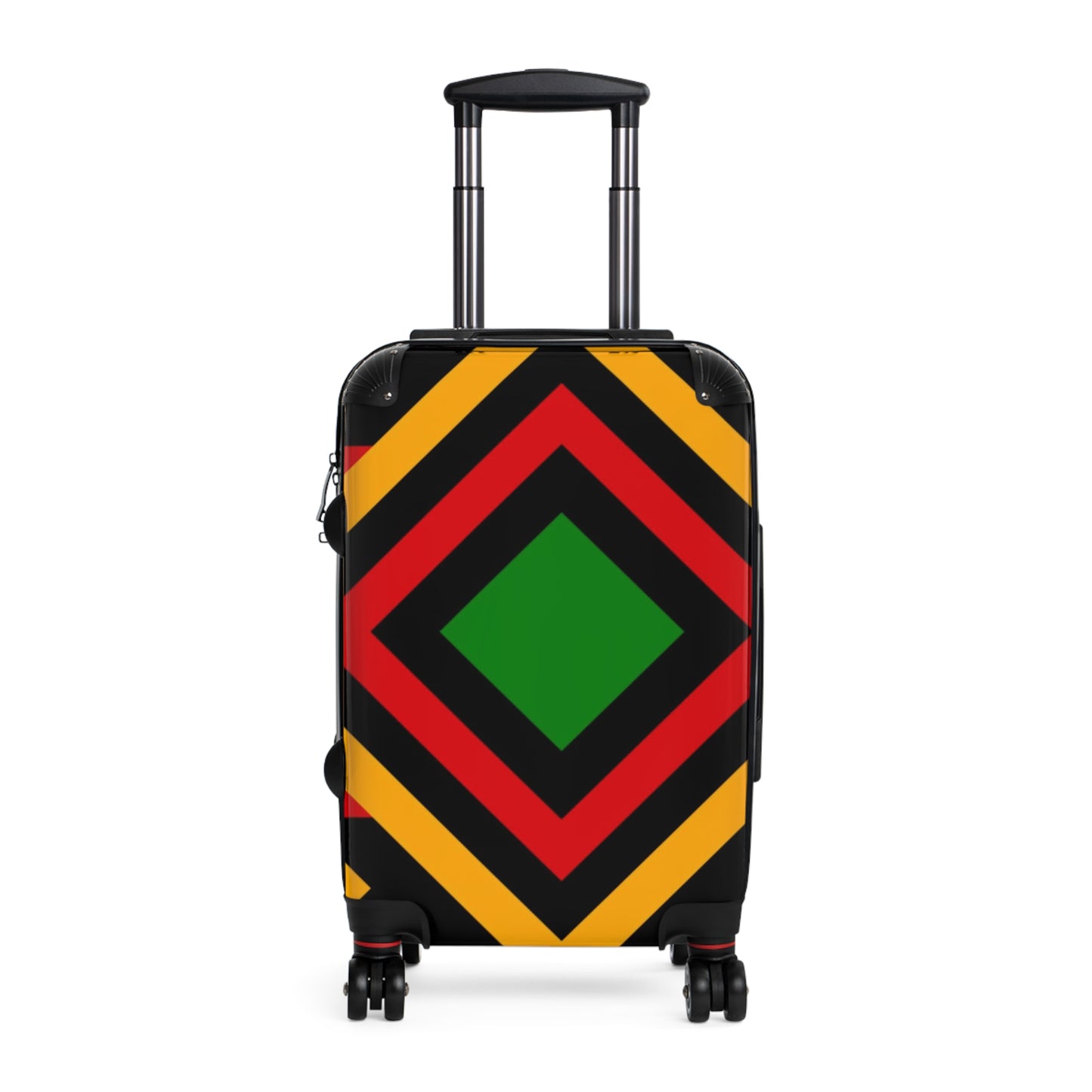 Suitcase with bold colors
