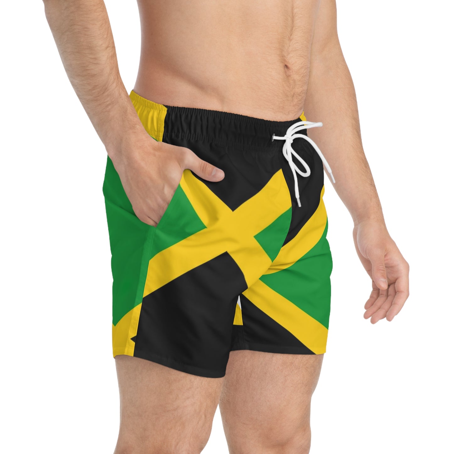 Island Inspired Swim Trunks (AOP)