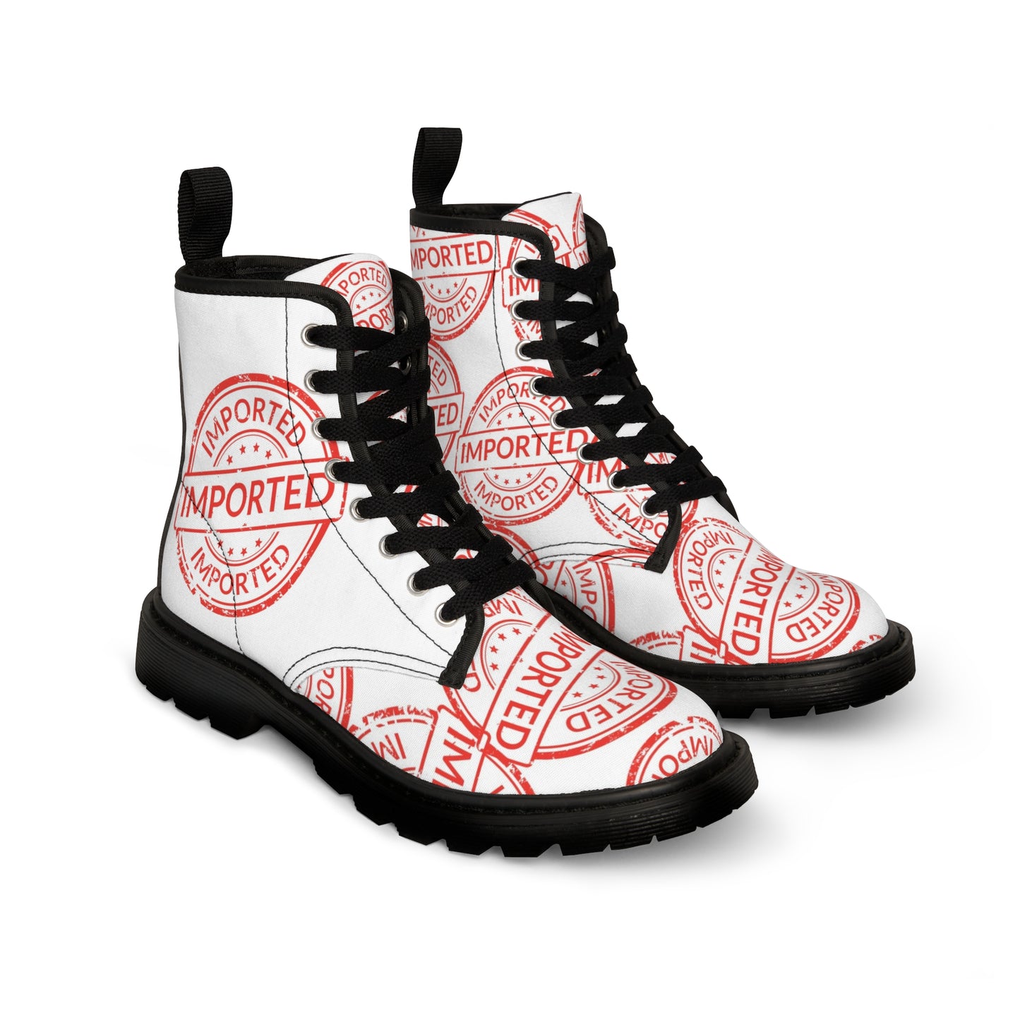 Imported Women's Canvas Boots