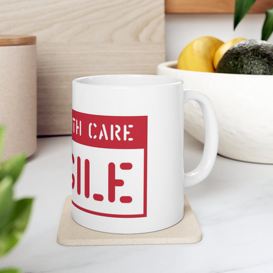 Fragile Ceramic Mug 11oz
