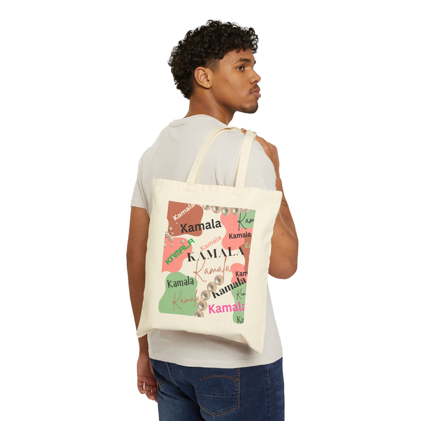 Kamala Cotton Canvas Tote Bag