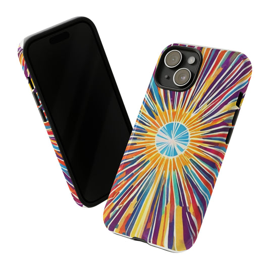Rainbow Sun Phone Case